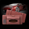 IKSNAIL Multifunction Car Sun Visor Holder Tissue Box CD Storage Organizer Car Styling Card Pen Bill Wallet Interior Pouch Clip