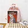 Casual Cute Backpack Women Small Pink Bow Backpacks for Teenager Girls School Bag Mochilas Feminina Rucksack Mochilas Mujer 2019