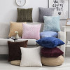 45x45cm Plush Pillow Case Brief Sofa Office Car Decorative Cushion Covers Back Cushion Comfortable Not Vacuuming Pillow Cover