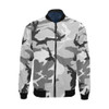 Camo All Over Print Bomber Jacket for Men