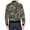 Camo All Over Print Bomber Jacket for Men