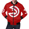 Atlanta Hawks All Over Print Bomber Jacket for Men
