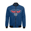 Atlanta Hawks All Over Print Bomber Jacket for Men