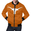 Texas Longhorns All Over Print Bomber Jacket for Men