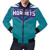 Charlotte Hornets All Over Print Bomber Jacket for Men
