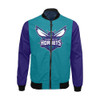 Charlotte Hornets All Over Print Bomber Jacket for Men