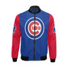 Chicago Cubs All Over Print Bomber Jacket for Men