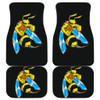 Bee Front And Back Car Mats