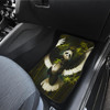Panda Bird Front And Back Car Mats