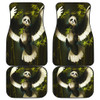 Panda Bird Front And Back Car Mats