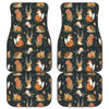 Fox Deer Front And Back Car Mats