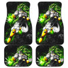 Broly Front And Back Car Mats