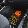 Calcifer Ghibli Front And Back Car Mats