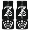 Legend Of Zelda Front And Back Car Mats