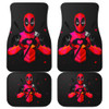 Deadpool Front And Back Car Mats