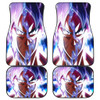 Goku Ultra Instinct Front And Back Car Mats