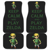 Keep Calm And Play Zelda Front And Back Car Mats