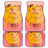 Lion King Simba Nala Front And Back Car Mats