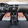 Cute Pooh And Piglet Front And Back Car Mats