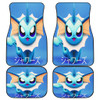 Vaporeon Pokemon Front And Back Car Mats