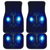 Bumble Bee Eyes Front And Back Car Mats
