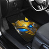 Bumble Bee Face Front And Back Car Mats