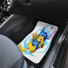 Stitch Fight Front And Back Car Mats