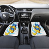 Stitch Fight Front And Back Car Mats
