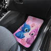 Stitch Love Front And Back Car Mats
