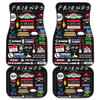 Friends TV Show Poster Car Mats