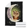 Owl Moon Premium Blanket