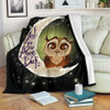 Owl Moon Premium Blanket