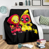 Pikachu Deadpool Premium Blanket