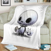 Cute Jack Skellington Premium Blanket