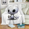 Cute Jack Skellington Premium Blanket