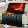 stranger things  premium blanket