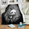 Sad Jack Skellington Premium Blanket