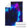 Wolf Night Premium Blanket