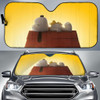 Funny Snoopy Auto Car Sun Shade Windshield