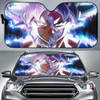 Dragon Ball Goku Ultra Instinct Auto Car Sun Shade Windshield