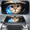 Cat Space Cute Auto Car Sun Shade Windshield