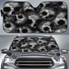 Skulls Death Dead Horror Auto Car Sun Shade Windshield