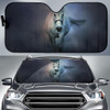 White Horse Dark K Auto Car Sun Shade Windshield