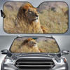 African Lion Auto Car Sun Shade Windshield