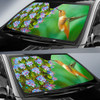 Hummingbird Flower Auto Car Sun Shade Windshield Hummingbird Flower Auto Car Sun Shade Windshield