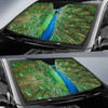 Peacock Peafowl Auto Car Sun Shade Windshield