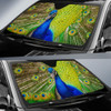 Peafowl Indian Peacock Auto Car Sun Shade Windshield