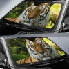 Siberian Tiger Dartmoor Zoo Auto Car Sun Shade Windshield