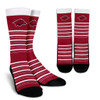 Circle Arkansas Razorbacks Socks