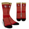 Circle San Francisco 49ers Socks